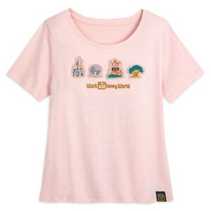 Disney Women's Shirt - Walt Disney World Park Icons Tee